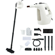 Load image into Gallery viewer, 1400W Multipurpose Pressurized Steam Cleaner With 17 Pieces Accessories-Gray

