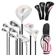 Load image into Gallery viewer, 10 Pieces Womens Complete Golf Club Set with Alloy Driver
