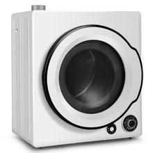 Load image into Gallery viewer, Compact Electric Tumble Laundry Dryer with Stainless Steel Tub-White

