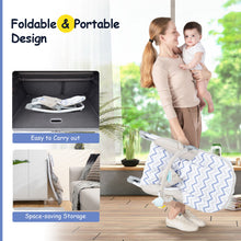 Load image into Gallery viewer, 2-in-1 Baby Bouncer with 3-level Adjustable Backrest-Gray
