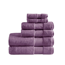 Load image into Gallery viewer, Turkish Cotton 6 Piece Bath Towel Set  MPS73-467 By Olliix
