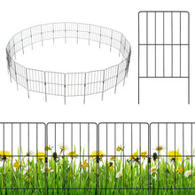 Load image into Gallery viewer, 25 Pack Rustproof Decorative Garden Fence Set
