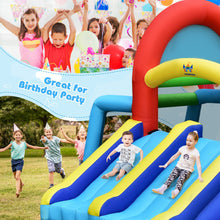 Load image into Gallery viewer, Inflatable Jumping Castle Bounce House with Dual Slides without Blower

