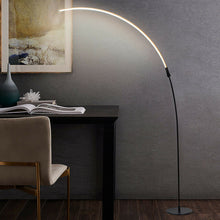 Load image into Gallery viewer, LED Arc Floor Lamp with 3 Brightness Levels-Black

