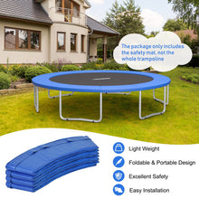 Load image into Gallery viewer, 10 Feet Universal Spring Cover Trampoline Replacement Safety Pad-Blue
