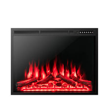 Load image into Gallery viewer, 34/37 Inch Electric Fireplace Recessed with Adjustable Flames
