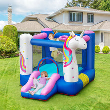 Load image into Gallery viewer, Kids Inflatable Bounce House with 480W Blower
