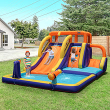 Load image into Gallery viewer, 4-in-1 Kids Bounce Castle with Splash Pool without Blower
