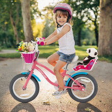 Load image into Gallery viewer, Kids Bicycle with Training Wheels and Basket for Boys and Girls Age 3-9 Years-14"
