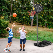 Load image into Gallery viewer, 4.25-10 Feet Portable Adjustable Basketball Goal Hoop System
