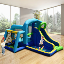 Load image into Gallery viewer, 5 In 1 Kids Inflatable Climbing Bounce House without Blower
