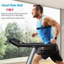 Load image into Gallery viewer, Italian Designed Folding Treadmill with Heart Rate Belt and Fatigue Button
