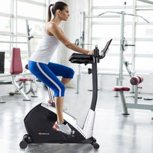 Load image into Gallery viewer, Upright Stationary Magnetic Laptop Tray Exercise Bicycle
