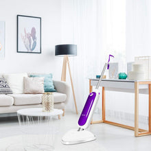 Load image into Gallery viewer, 1500 W Electric Steam Mop Floor Carpet Tile Cleaning Machine-Purple

