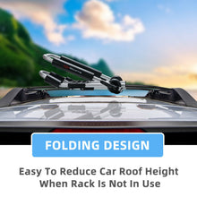 Load image into Gallery viewer, J-Bar Kayak Roof Rack Folding Universal Kayak Rack for Canoe Surfboard
