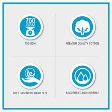 Load image into Gallery viewer, Plume 100% Cotton Feather Touch Antimicrobial Towel 6 Piece Set - BR73-2436
