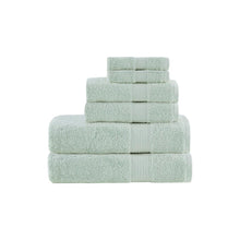 Load image into Gallery viewer, Madison Park Organic 6 Piece Cotton Towel Set MP73-5141 By Olliix
