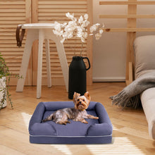 Load image into Gallery viewer, Comfortable Solid Memory Foam Dog Sofa Bed-S
