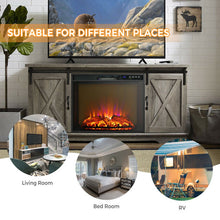 Load image into Gallery viewer, 26 Inch Recessed Electric Fireplace heater with Remote Control

