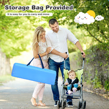 Load image into Gallery viewer, Portable Baby Crib Playpen Playard Pack Travel Infant Bassinet Bed Blue

