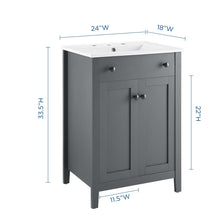 Load image into Gallery viewer, Nantucket 24" Bathroom Vanity by Modway
