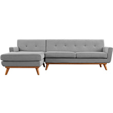 Load image into Gallery viewer, Engage Left-Facing Upholstered Fabric Sectional Sofa by Modway
