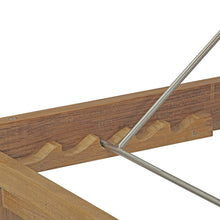 Load image into Gallery viewer, Upland Outdoor Patio Teak Chaise by Modway
