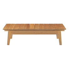 Load image into Gallery viewer, Bayport Outdoor Patio Teak Coffee Table by Modway
