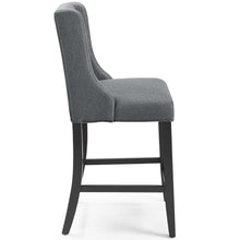 Load image into Gallery viewer, Baronet Tufted Button Upholstered Fabric Counter Stool by Modway
