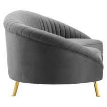 Load image into Gallery viewer, Camber Channel Tufted Performance Velvet Sofa by Modway
