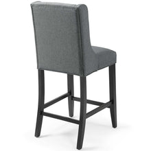 Load image into Gallery viewer, Baronet Tufted Button Upholstered Fabric Counter Stool by Modway
