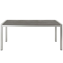 Load image into Gallery viewer, Shore Outdoor Patio Aluminum Dining Table by Modway
