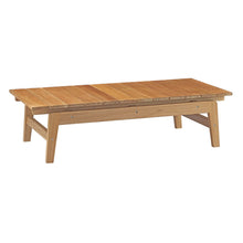 Load image into Gallery viewer, Bayport Outdoor Patio Teak Coffee Table by Modway
