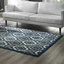 Load image into Gallery viewer, Kalinda Rustic Vintage Moroccan Trellis 8x10 Area Rug by Modway
