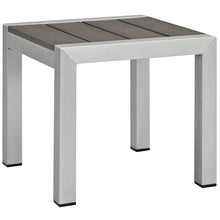 Load image into Gallery viewer, Shore Outdoor Patio Aluminum Side Table by Modway
