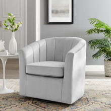 Load image into Gallery viewer, Prospect Performance Velvet Swivel Armchair by Modway
