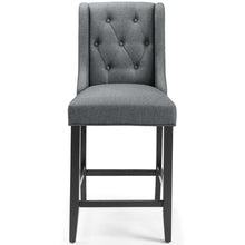 Load image into Gallery viewer, Baronet Tufted Button Upholstered Fabric Counter Stool by Modway
