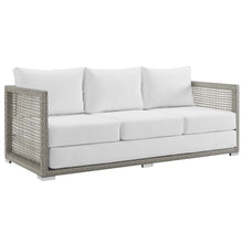 Load image into Gallery viewer, Aura Outdoor Patio Wicker Rattan Sofa by Modway
