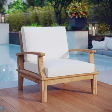 Load image into Gallery viewer, Marina Outdoor Patio Teak Armchair by Modway
