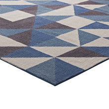 Load image into Gallery viewer, Kahula Geometric Triangle Mosaic 5x8 Area Rug by Modway
