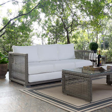 Load image into Gallery viewer, Aura Outdoor Patio Wicker Rattan Sofa by Modway
