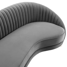 Load image into Gallery viewer, Camber Channel Tufted Performance Velvet Sofa by Modway
