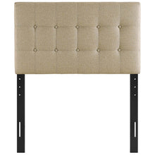 Load image into Gallery viewer, Emily Upholstered Fabric Twin Headboard by Modway
