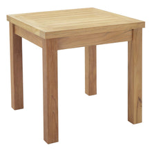 Load image into Gallery viewer, Marina Outdoor Patio Teak Side Table by Modway
