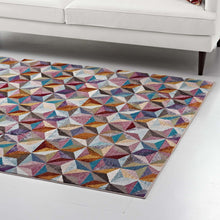 Load image into Gallery viewer, Arisa Geometric Hexagon Mosaic 5x8 Area Rug by Modway
