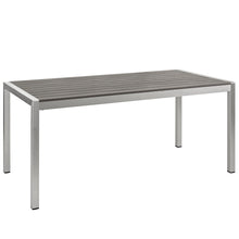 Load image into Gallery viewer, Shore Outdoor Patio Aluminum Dining Table by Modway
