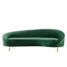Load image into Gallery viewer, Camber Channel Tufted Performance Velvet Sofa by Modway

