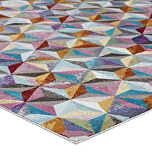 Load image into Gallery viewer, Arisa Geometric Hexagon Mosaic 5x8 Area Rug by Modway
