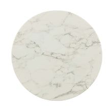 Load image into Gallery viewer, Lippa 28" Round Faux Marble Bar Table by Modway
