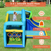 Load image into Gallery viewer, 5 In 1 Kids Inflatable Climbing Bounce House without Blower
